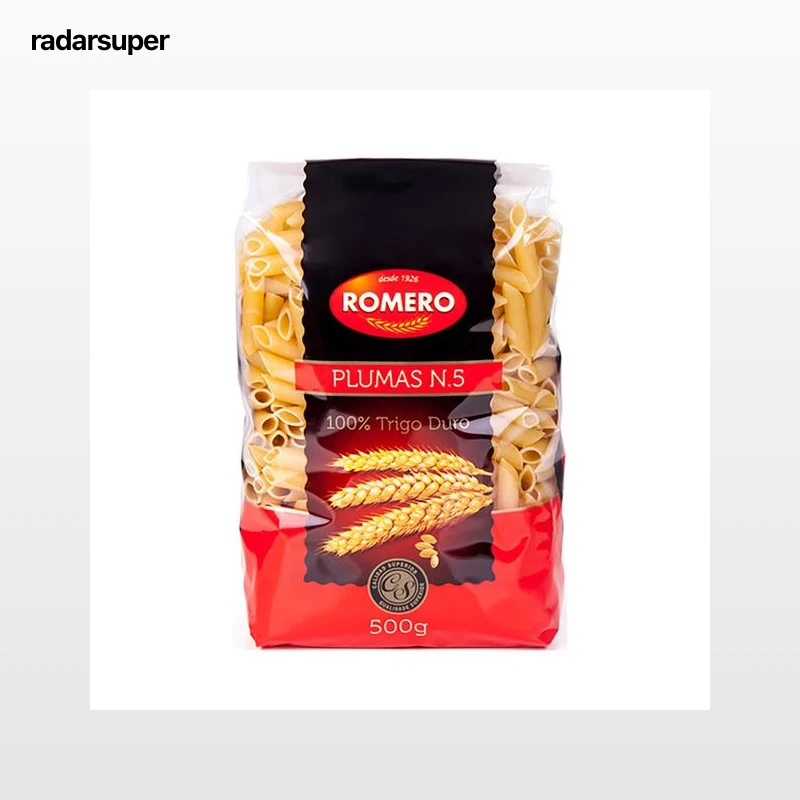 ROMERO Pasta macarrón ROMERO paquete de 500 gr.