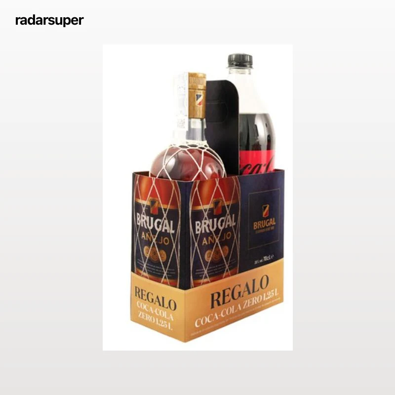 Ron añejo Brugal 70cl + CocaCola Zero 1,25L