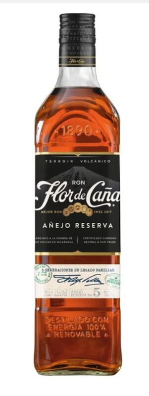 Ron Añejo Flor de Caña 70cl Nº5