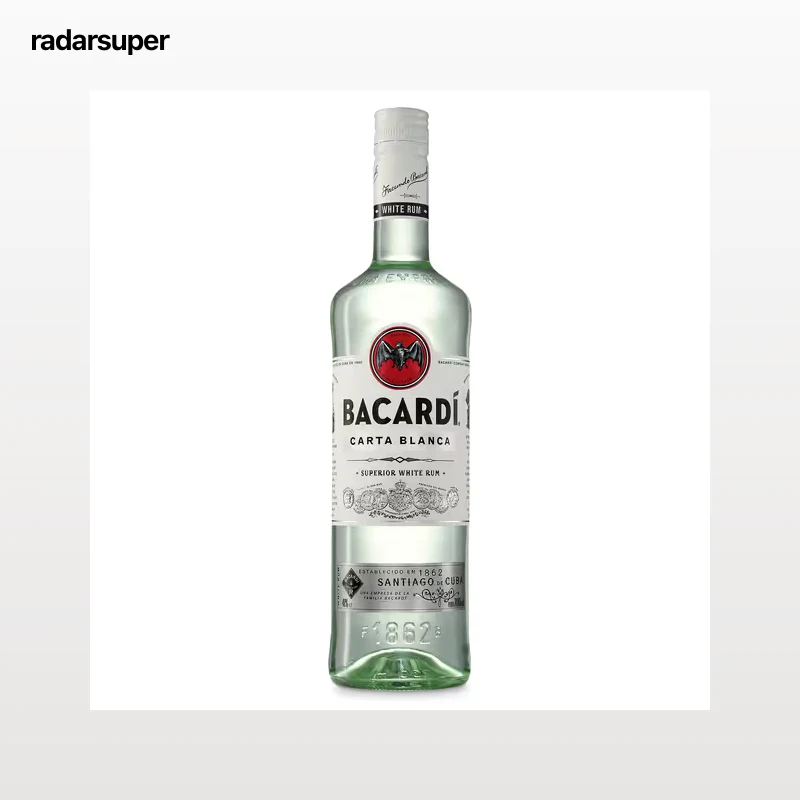 Ron blanco Bacardi 70 cl