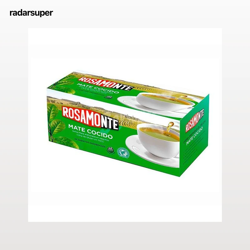 ROSAMONTE Yerba mate 25 sobres