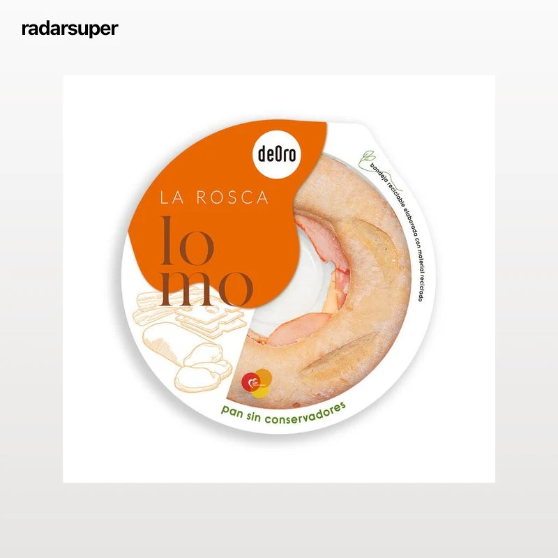 Rosca rústica Deoro 480g lomo bacon y queso