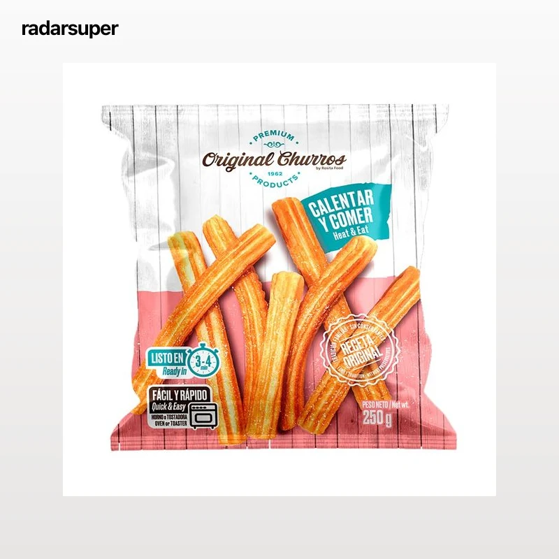 ROSITA Original Churos congelados elaborado con la receta original y sin conservantes 250 g.