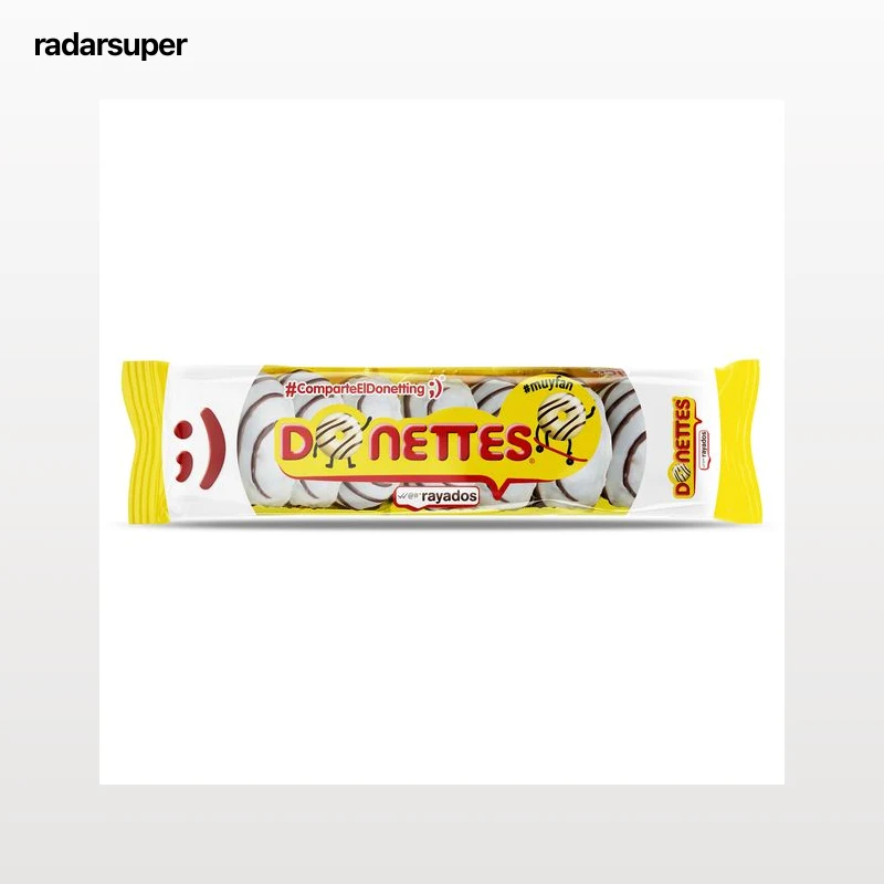 Rosquillas rayadas Donettes 176 g