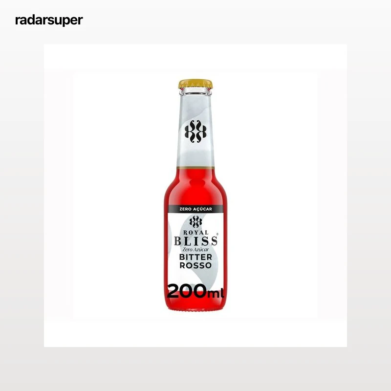 ROYAL BLISS Rosso Bitter botella de vidrio 200 ml.