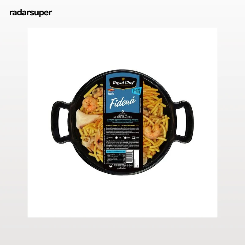 ROYAL CHEF Fideuá, calentar y listo ROYAL CHEF 350 g