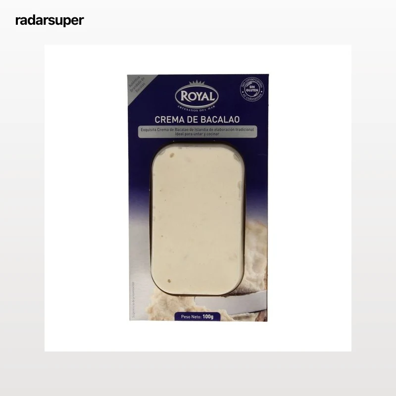 ROYAL Crema de bacalao para untar y cocinar 100 g.