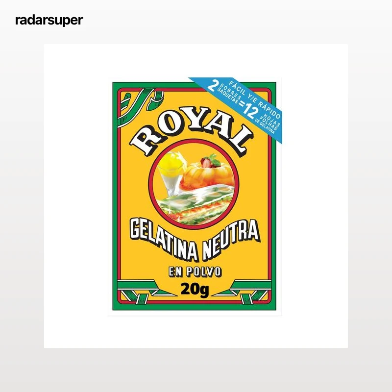 ROYAL Gelatina en polvo neutra 20 g.