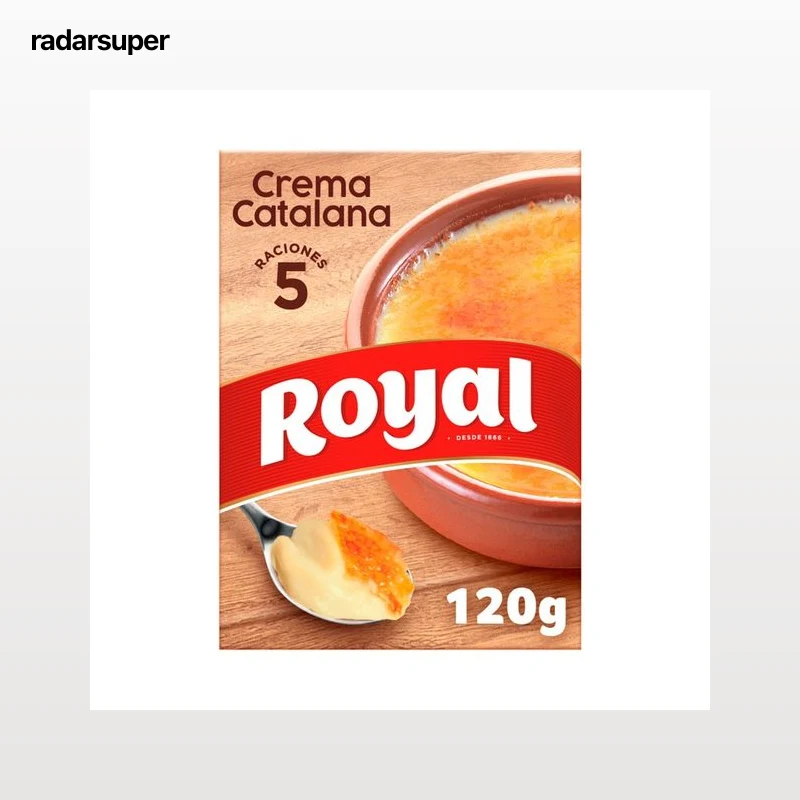 ROYAL Postre en polvo, crema catalana ROYAL 120 g.