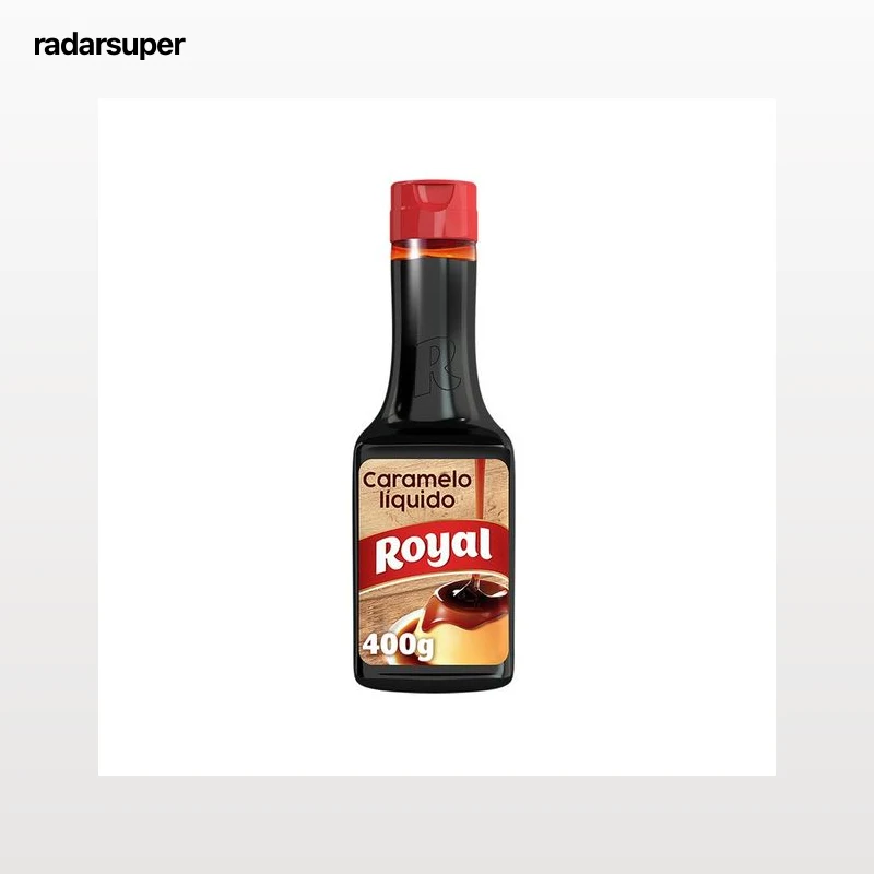 ROYAL Sirope de caramelo líquido 400 g.
