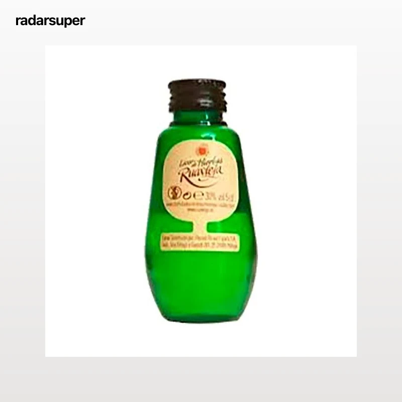 RUAVIEJA Licor de hierbas elaborado en Galicia botella 5 cl.