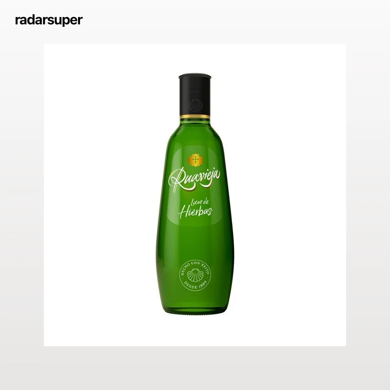 RUAVIEJA Licor de hierbas elaborado en Galicia RUAVIEJA botella de 70 cl.