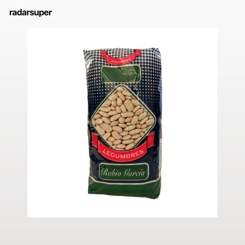 RUBIO GARCÍA Alubia blanca seca paquete de 1 kg.