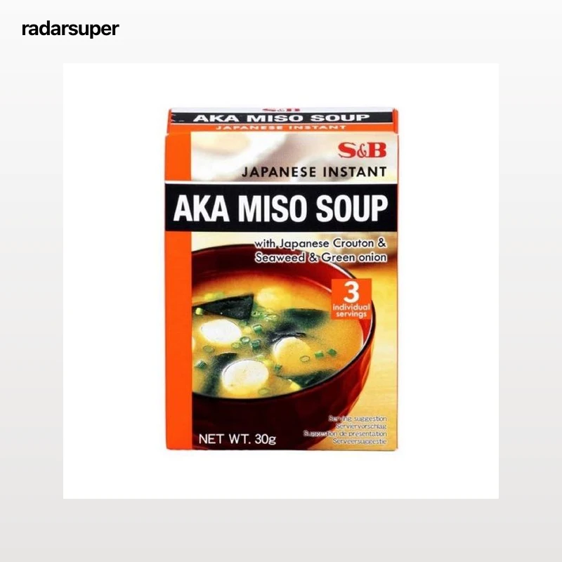 S&B Sopa de miso japonesa 30 g.