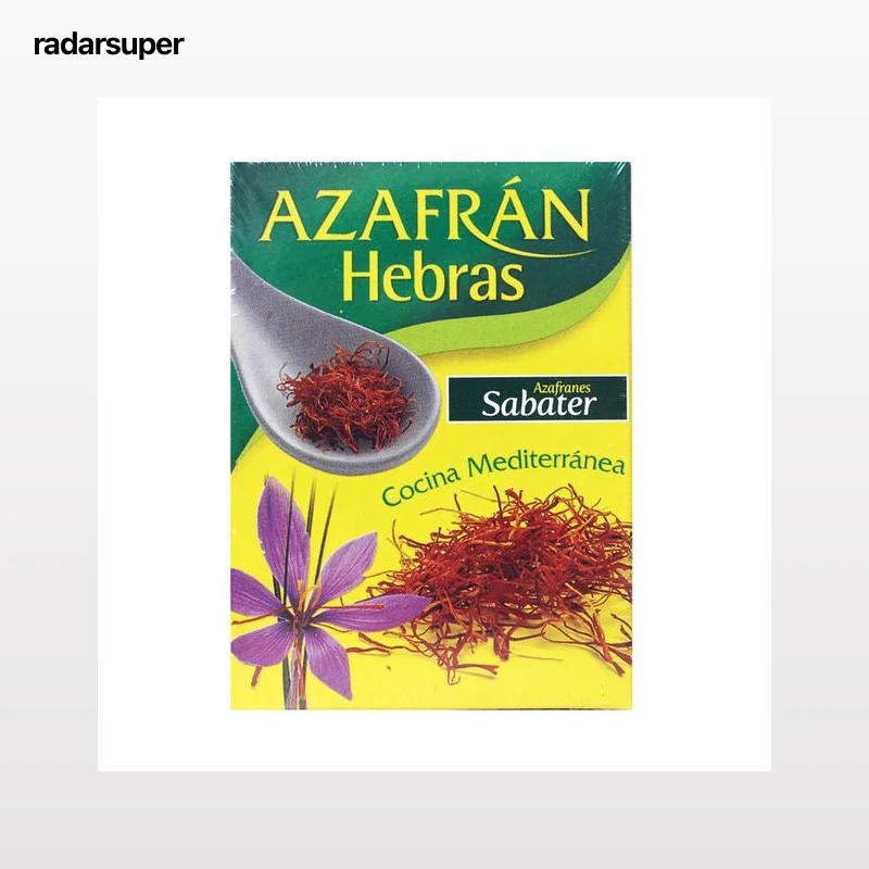 SABATER Azafrán en hebra 0,360 g.