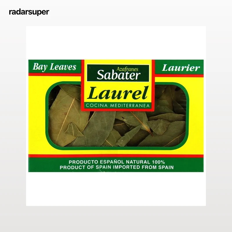 SABATER Laurel en hojas caja de 15 g.