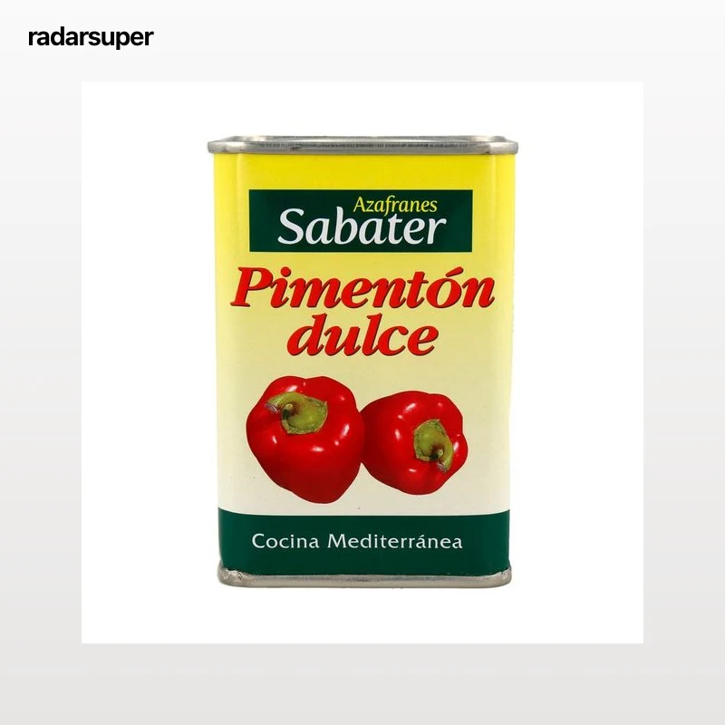 SABATER Pimentón dulce lata de 160 g.