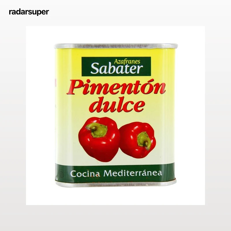 SABATER Pimentón dulce lata de 75 g.