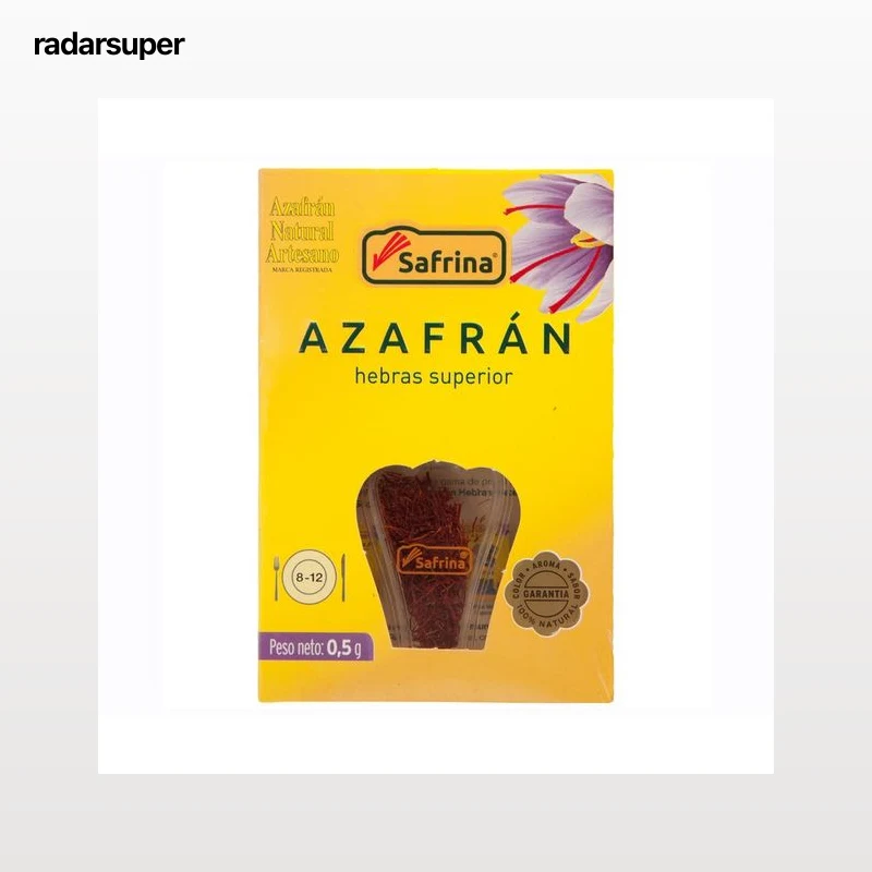 SAFRINA Azafrán en hebra 0,5 g.