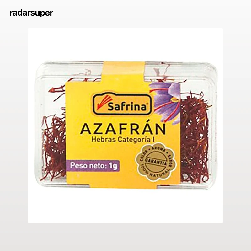 SAFRINA Azafrán superior en hebras blister 1 g.