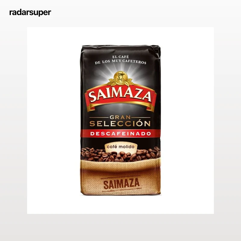 SAIMAZA Café molido descafeinado Gran Selección 250 g,