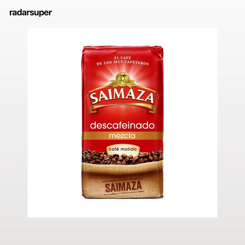 SAIMAZA Café molido descafeinado mezcla 250 g.