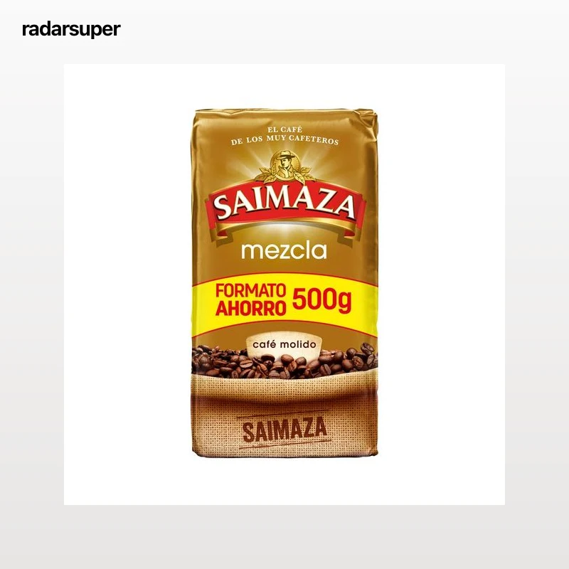 SAIMAZA Café molido mezcla SAIMAZA 500 g.