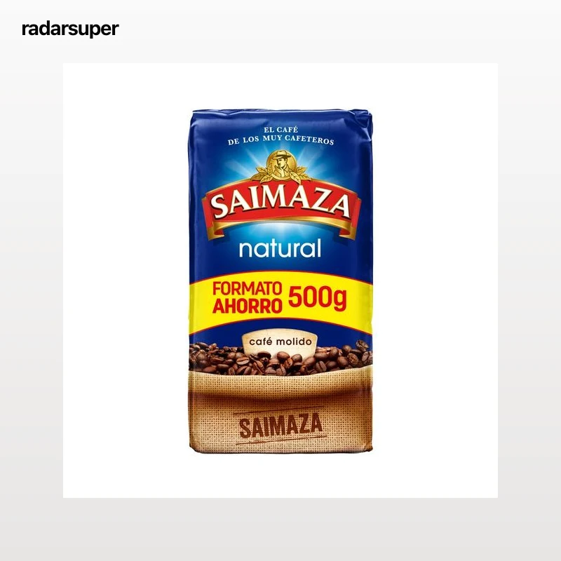 SAIMAZA Café molido natural SAIMAZA 500 g.