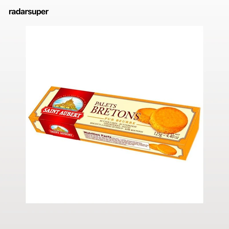 SAINT AUBERT Galletas de mantequilla bretonnes 125 g.