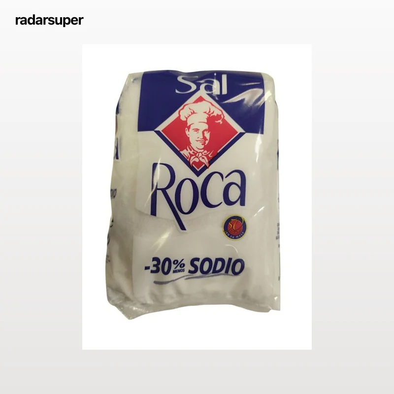 Sal con 30% menos de sodio Roca 900g