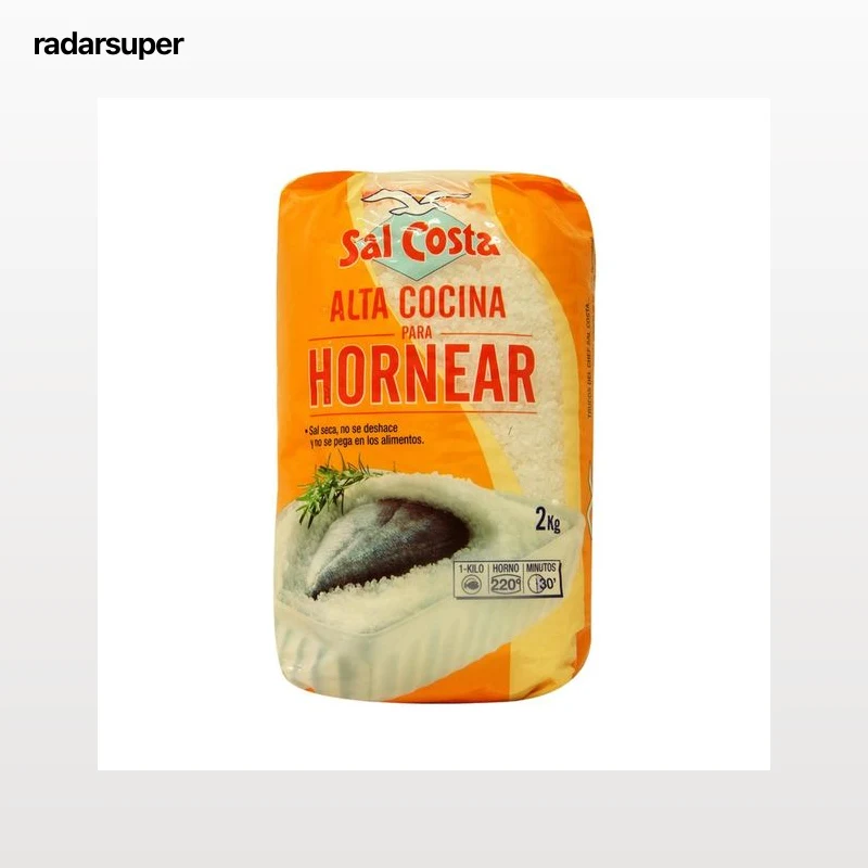 SAL COSTA Sal de alta cocina para hornear 2 kg.