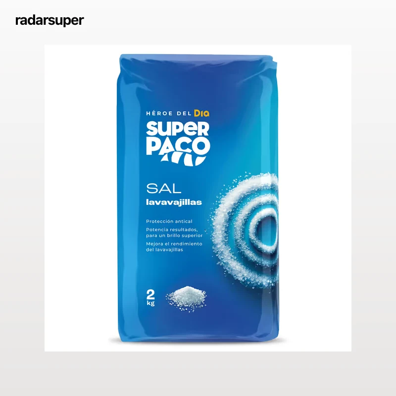 Sal para lavavajillas Dia Super Paco 2 Kg
