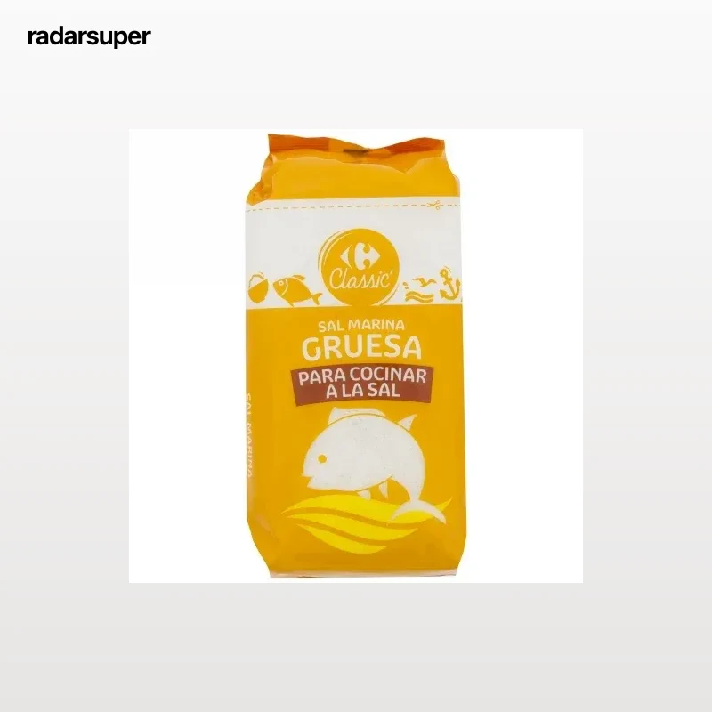Sal marina gruesa Classic Carrefour 2,5 kg.