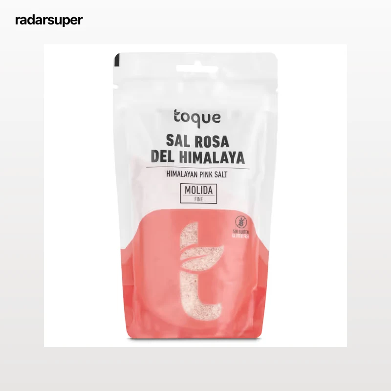 Sal rosa del himalaya fina Toque 250 g