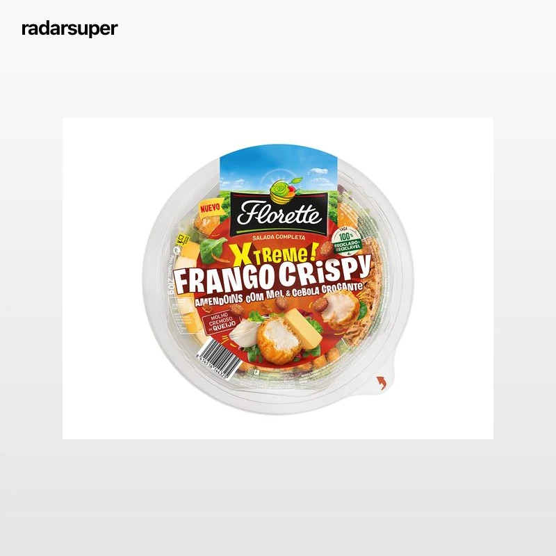 SALADA FLORETTE XTREME FRANGO 210 G