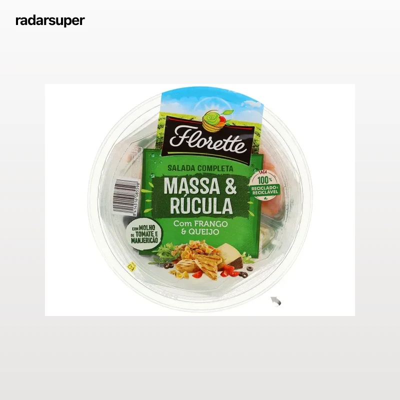 SALADA MASSA E RÚCULA FLORETTE 325 G