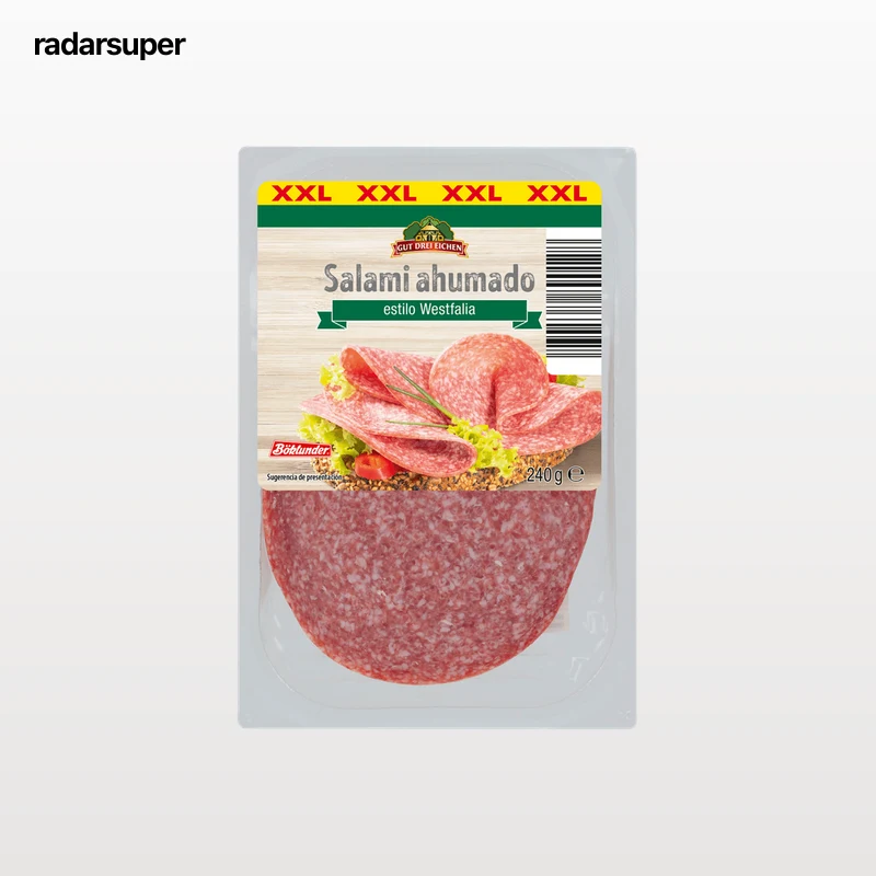 Salami ahumado estilo Westfalia XXL