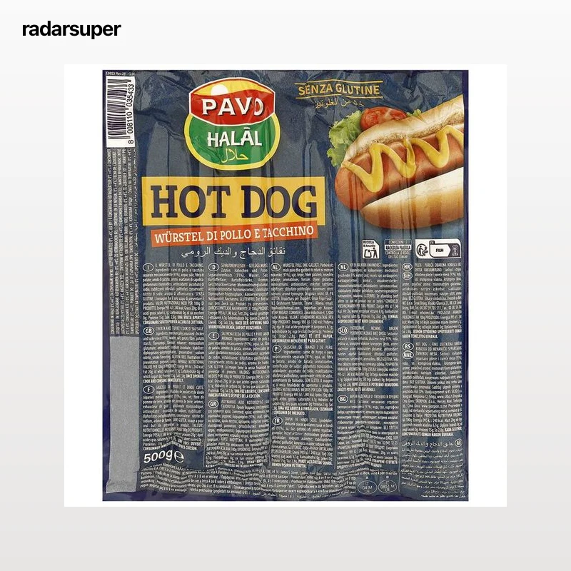 Salchicha Hot Dog AIA 500 gr Pavo