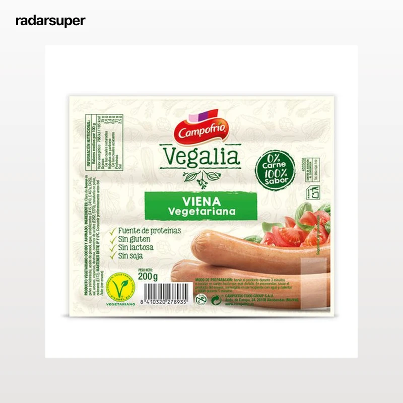 Salchicha viena Vegalia Campofrío 200g