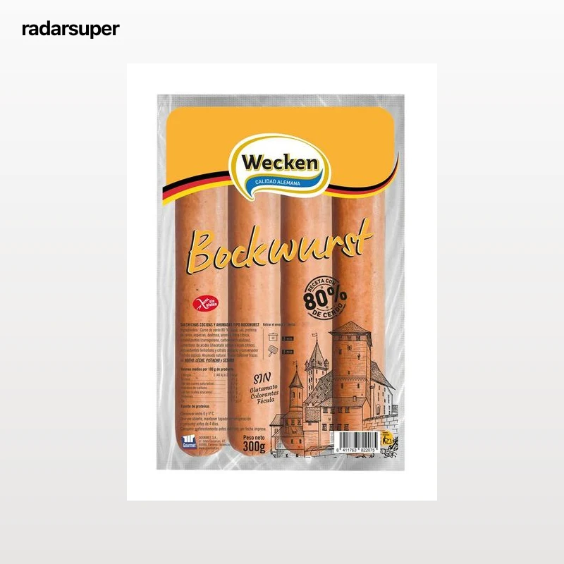 Salchicha Wecken 300gr bockwurst