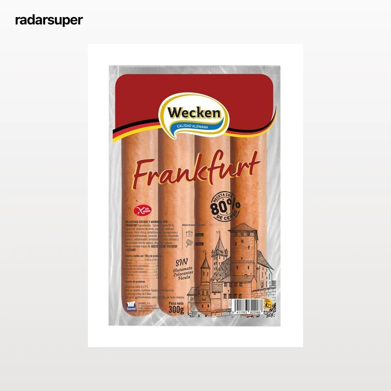 Salchicha Wecken 300gr frankfurt