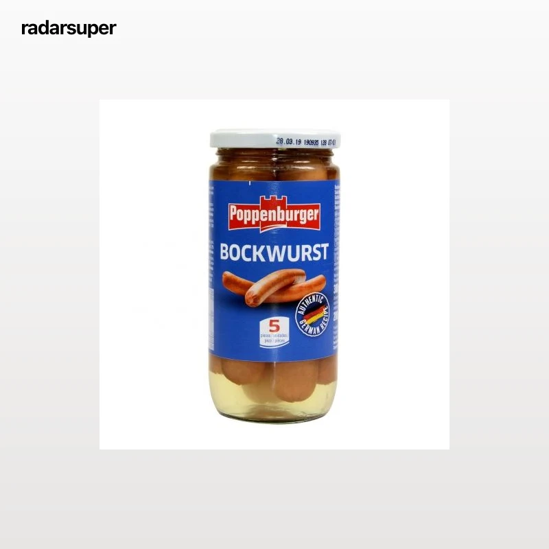 Salchichas alemanas Poppenburger 200 g.