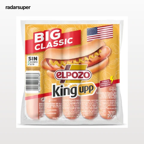 Salchichas big classic Elpozo 200 g