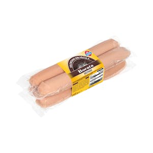 Salchichas cocidas bocata