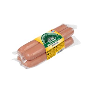 Salchichas cocidas bocata queso