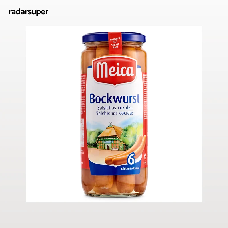 Salchichas cocidas bockwurst Meica 250 g