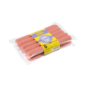 Salchichas cocidas de pollo