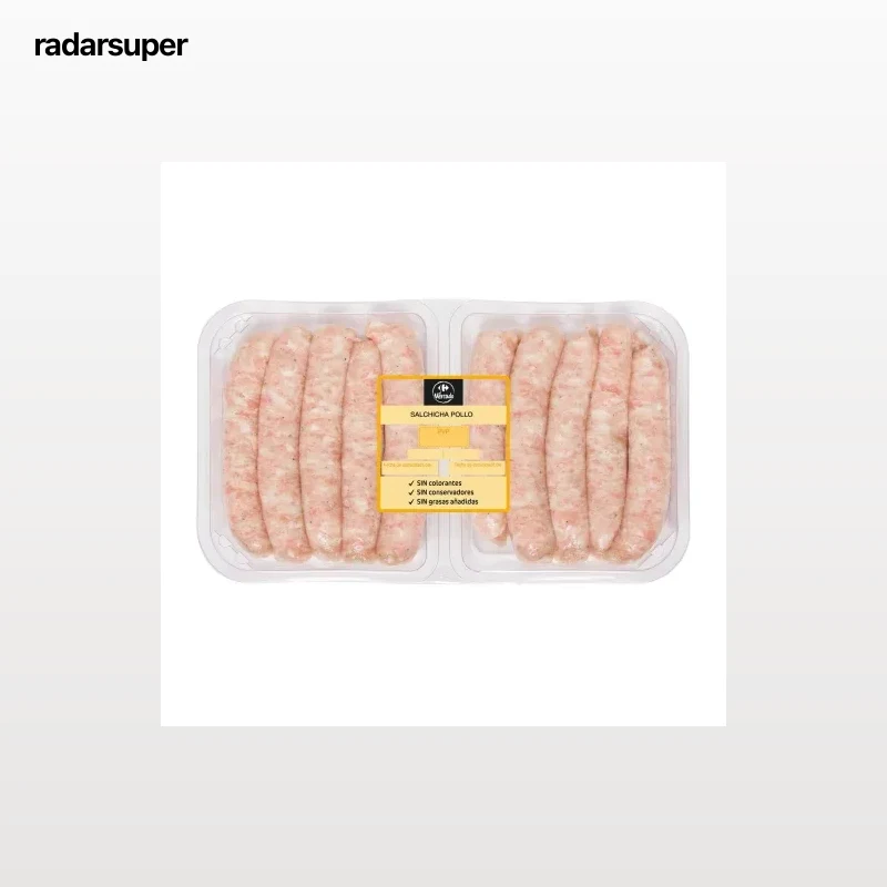 Salchichas de pollo Carrefour 400 g
