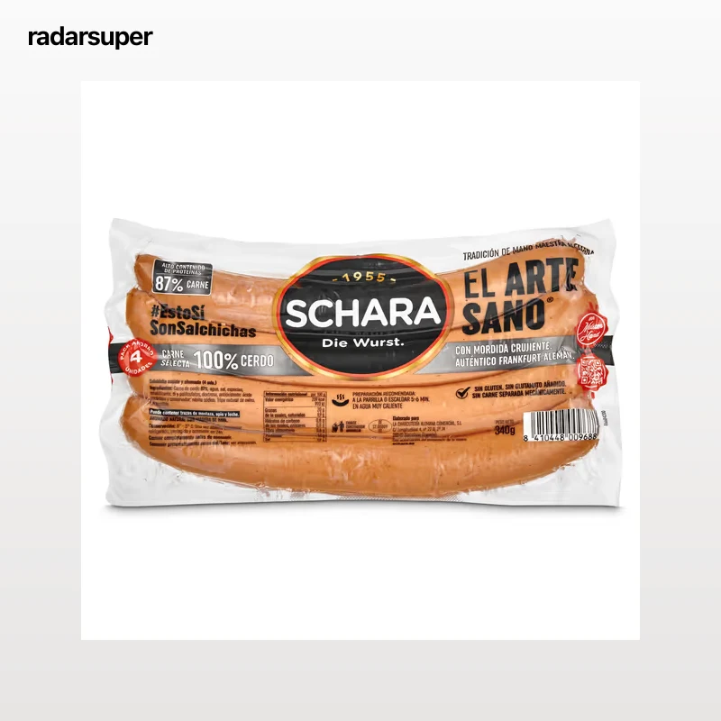 Salchichas Frankfurt artesanas Schara 340 g