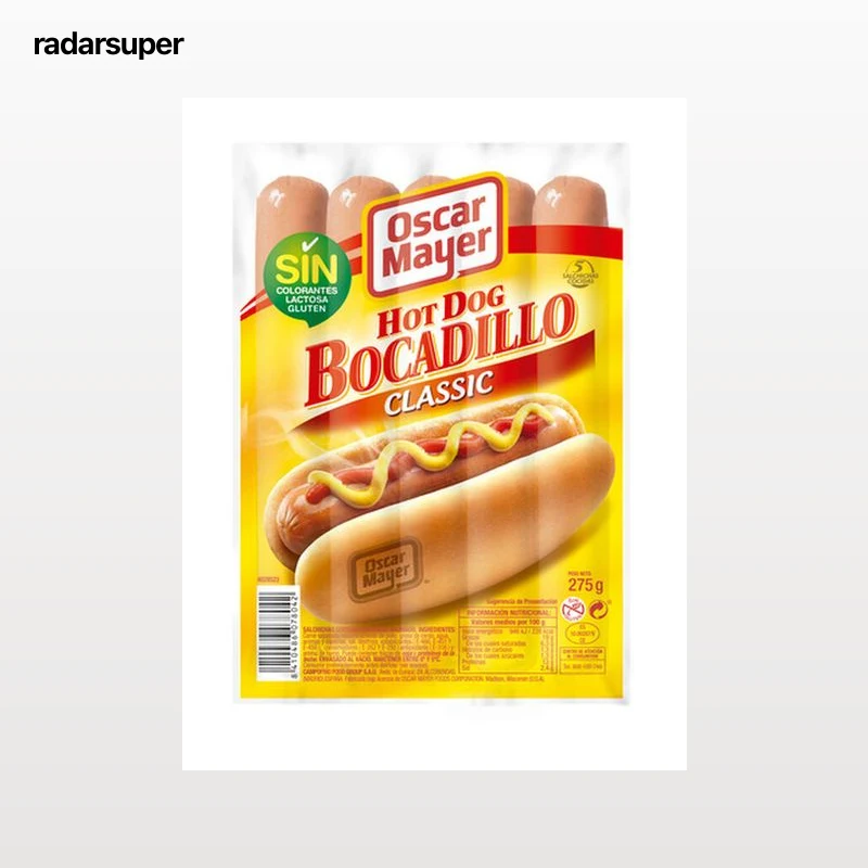 Salchichas hot dog Oscar Mayer 275g 5 uds